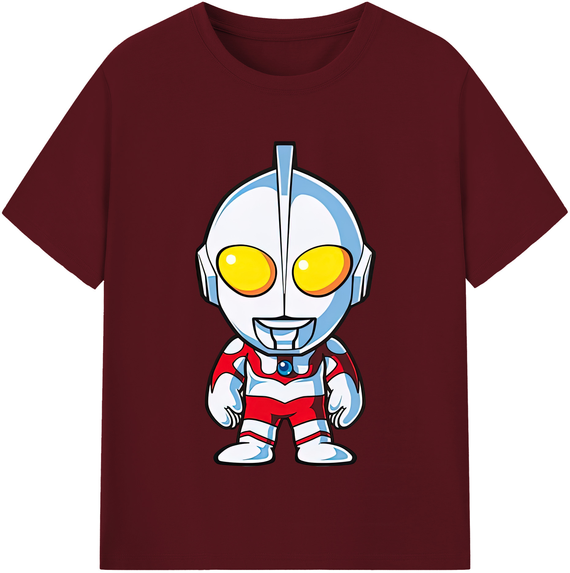 （画像用） ウルトラマン Ultraman 綿100％半袖Tシャツ（フロントプリント）